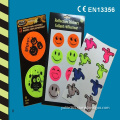 Reflective Hallowmas stickers for safety